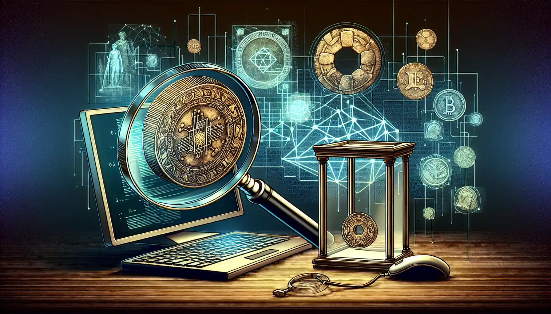 The Role of Digital Provenance in Authenticating Coins