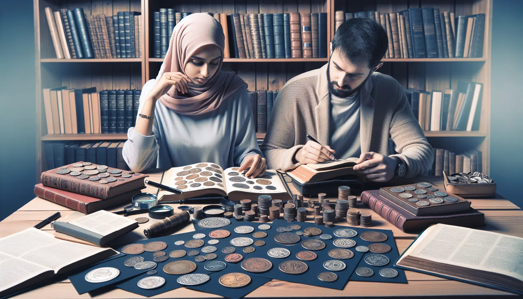 How to Maximize Learning from Coin Collecting Books
