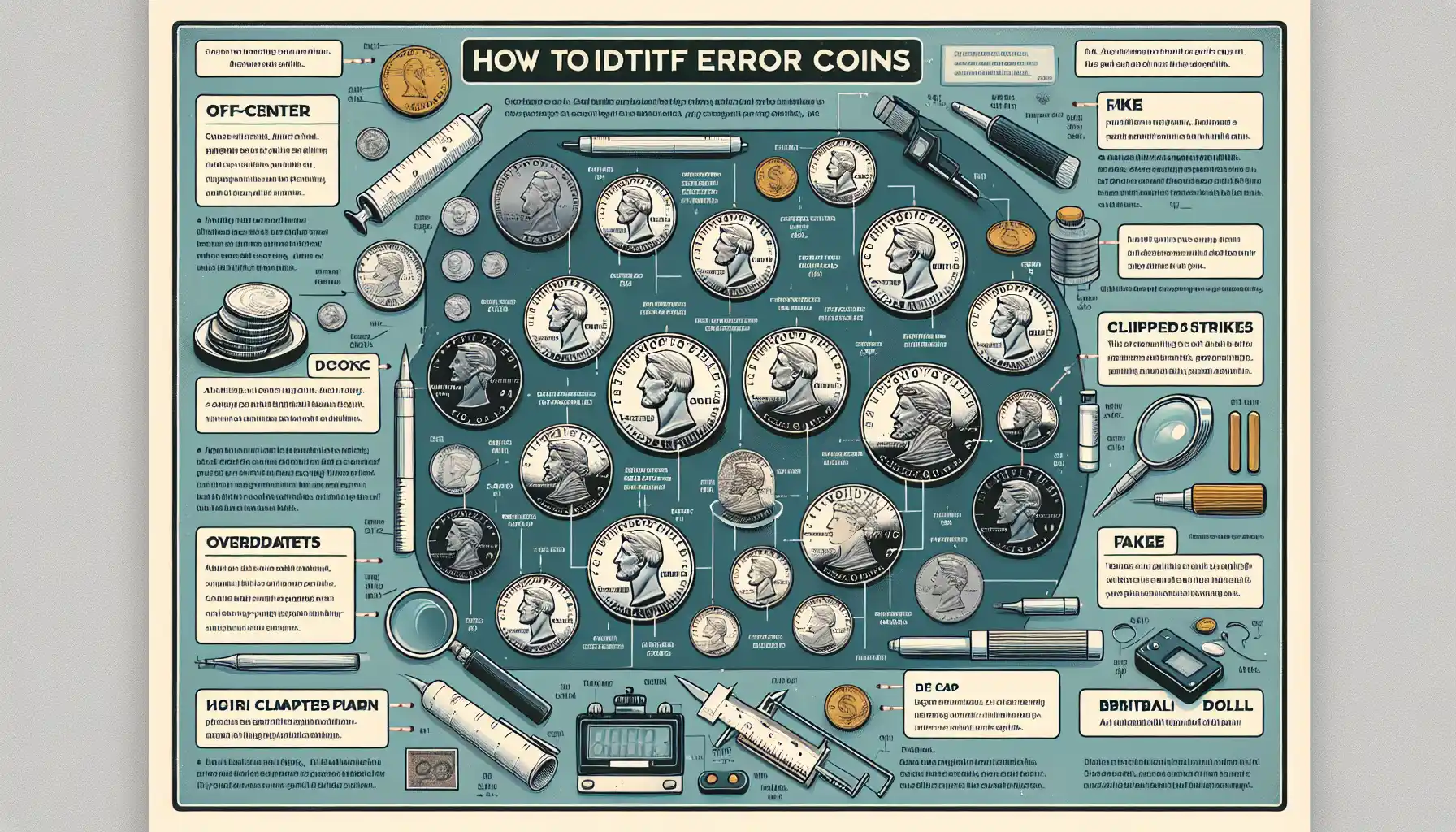 How to Identify Error Coins: Key Features and Tools