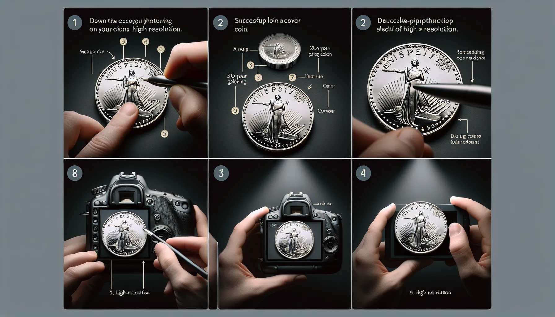 Step-by-Step Guide to Photographing Coins with High Resolution