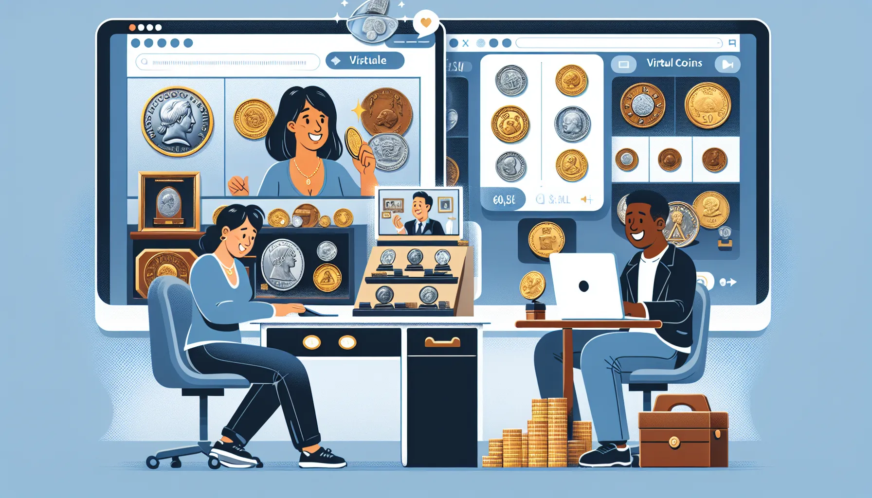 Benefits of Virtual Coin Shows for Collectors and Dealers
