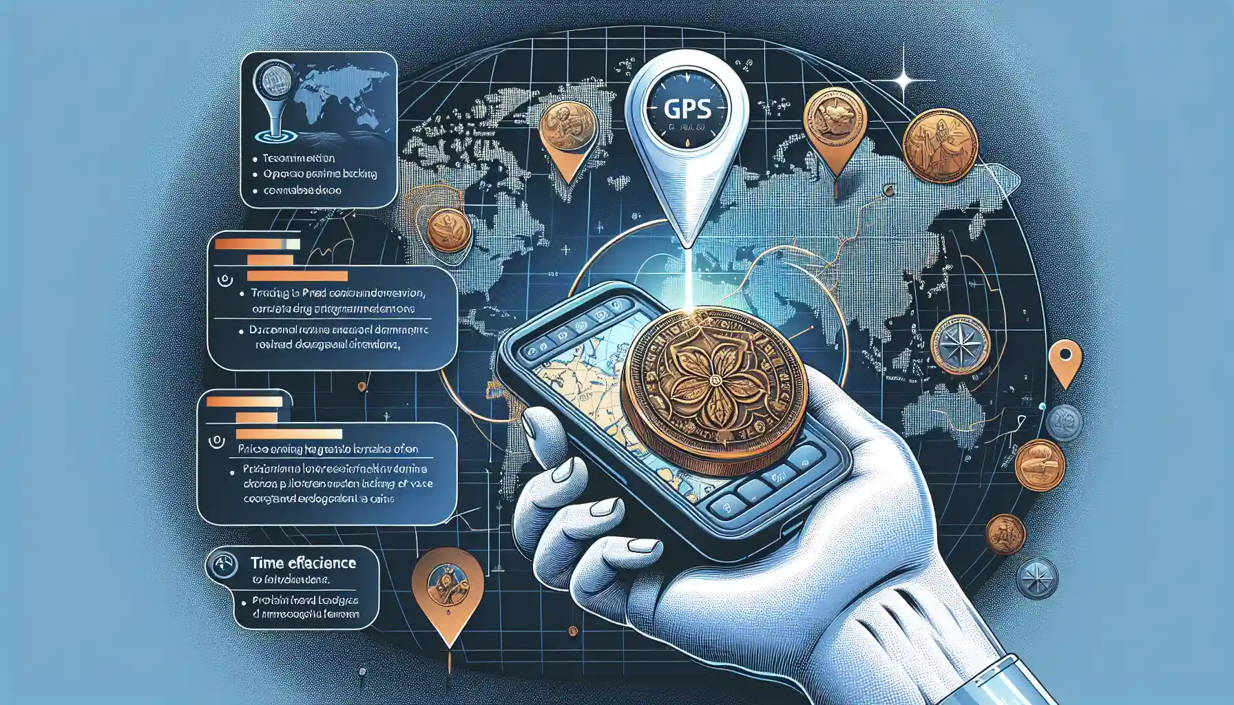 Key Benefits of Using GPS for Tracking Rare Coin Finds
