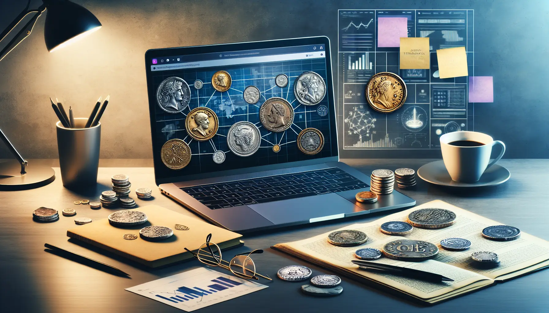 Using Social Media to Discover Rare Coins and Trends